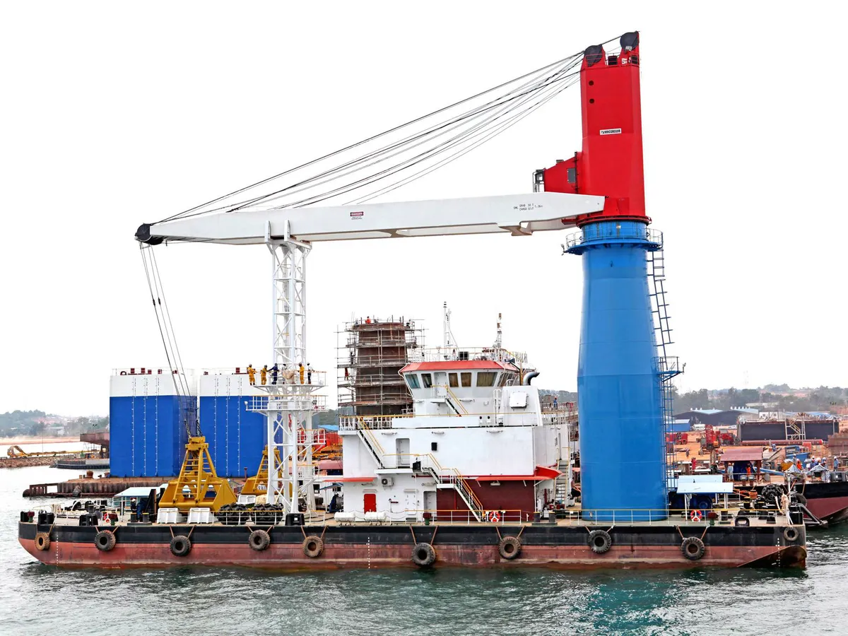 Crane vessel for sale