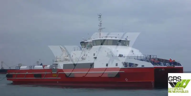 Wind farm service vessel for sale