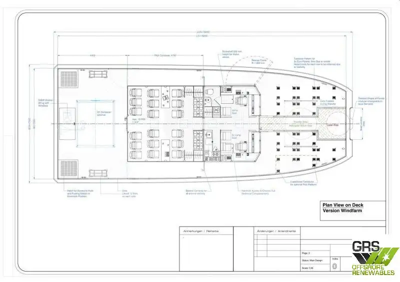 Wind farm service vessel for sale