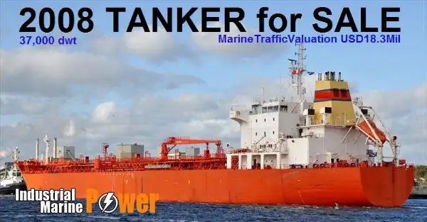 Oil/Chemical tanker for sale