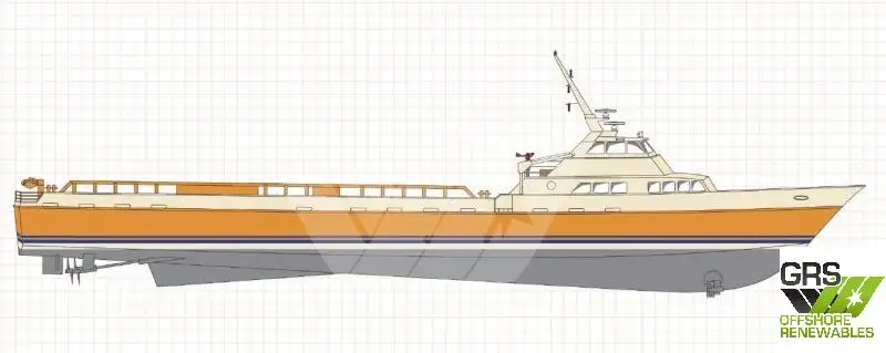 Wind farm service vessel for sale