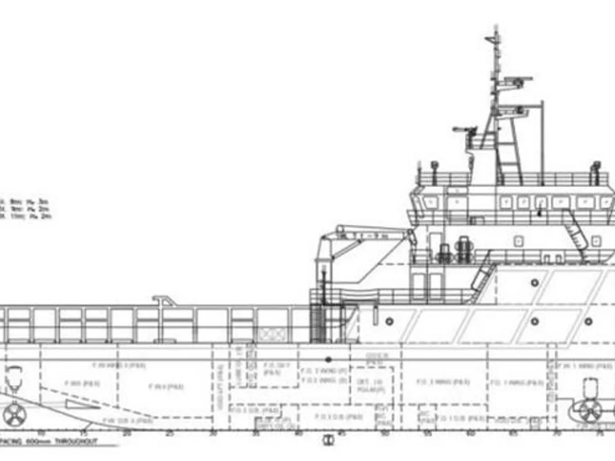 Supply ship for sale
