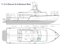 Rescue vessel for sale